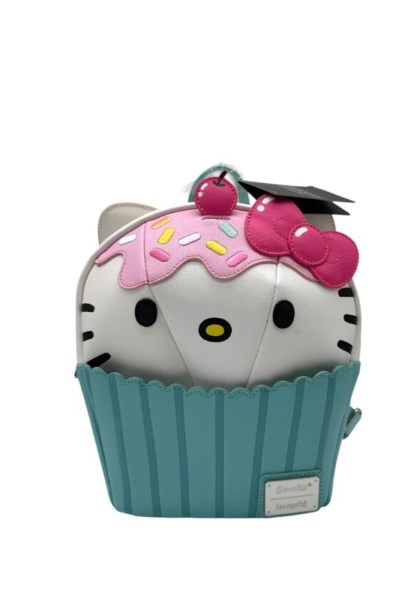 LOUNGEFLY - BACKPACK HELLO KITTY CUPCAKE
